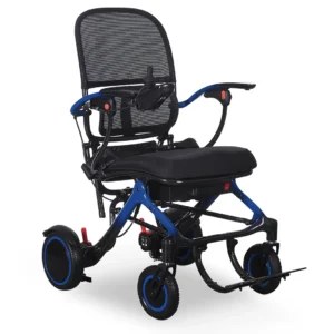 exoglide ultra light carbon folding electric wheelchair